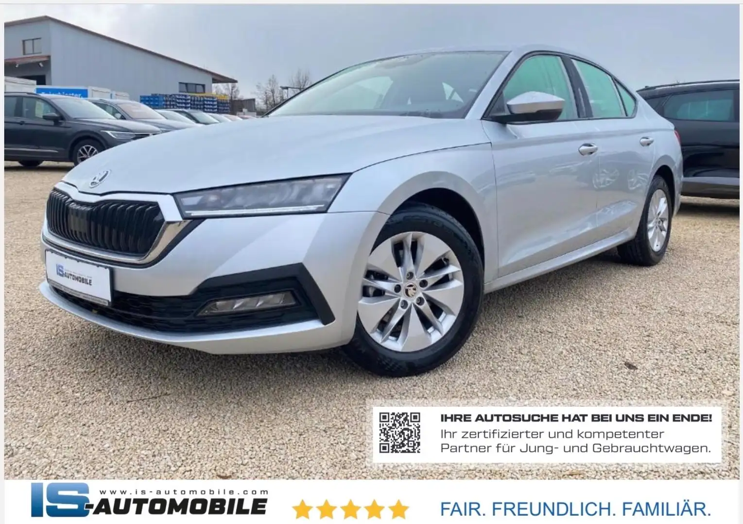 Skoda Octavia Lim. Ambition,NAVI,LED,GRA,SHZ,RFK Silber - 1