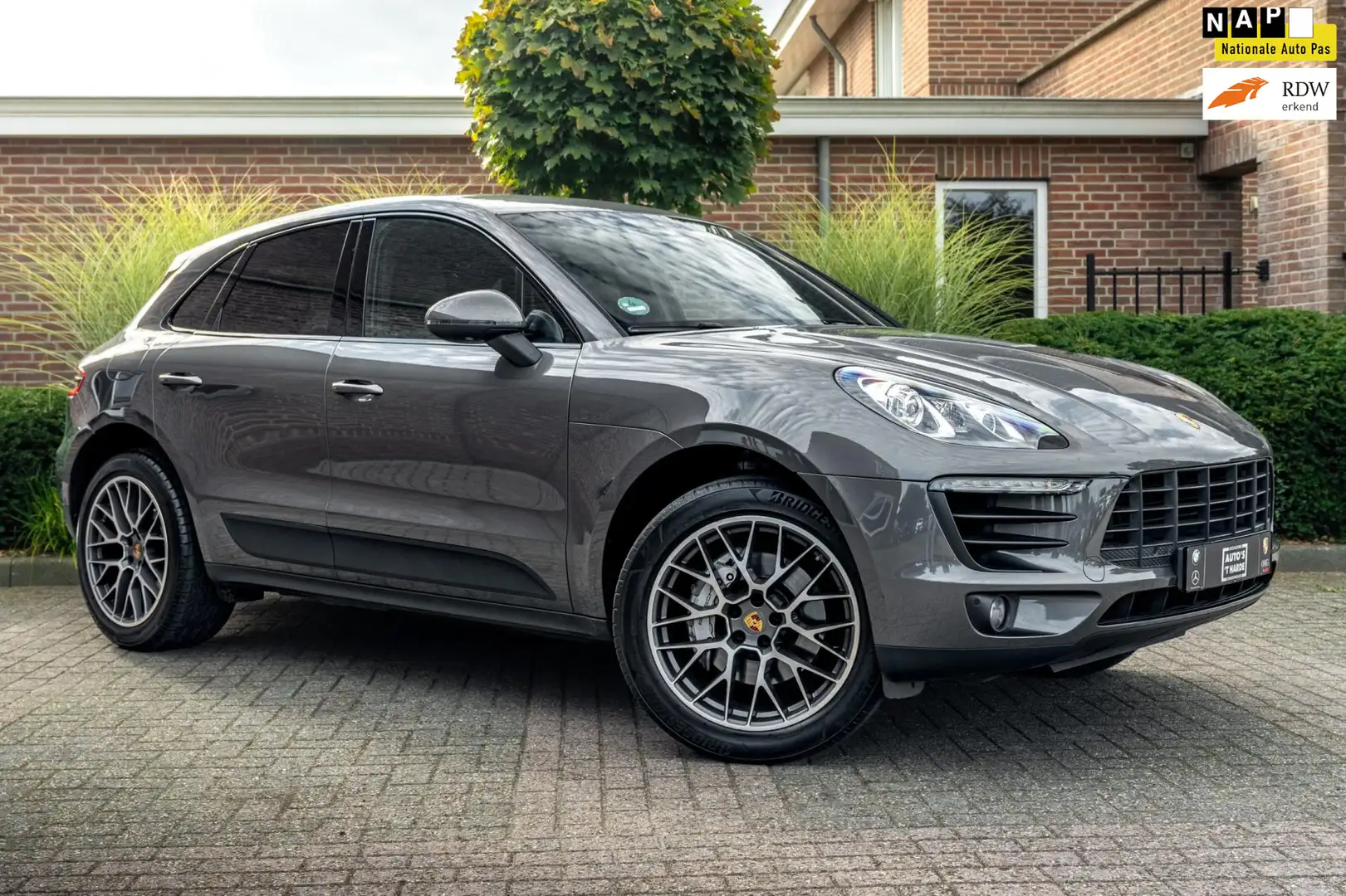 Porsche Macan 3.0 S 340 PK Camera Leer/Alcantara Xenon Memory Si Gris - 1
