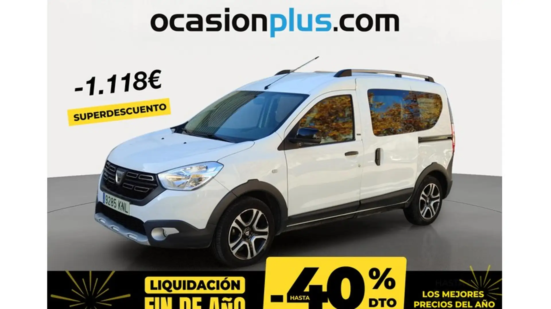 Dacia Dokker 1.5dCi SL Nómada 66kW Blanco - 1