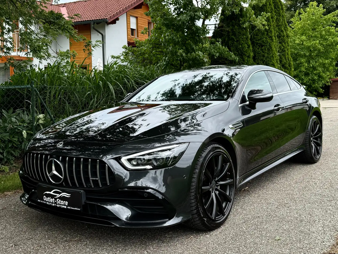 Mercedes-Benz AMG GT 43+*2.Besitz*R-Kamera*Command*Spur*Bestpreis* Сірий - 1