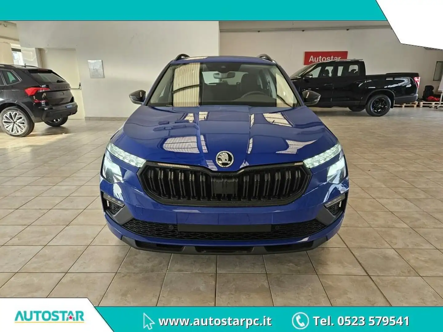 Skoda Kamiq 1.0 tsi Black Dots 115cv Blu/Azzurro - 2