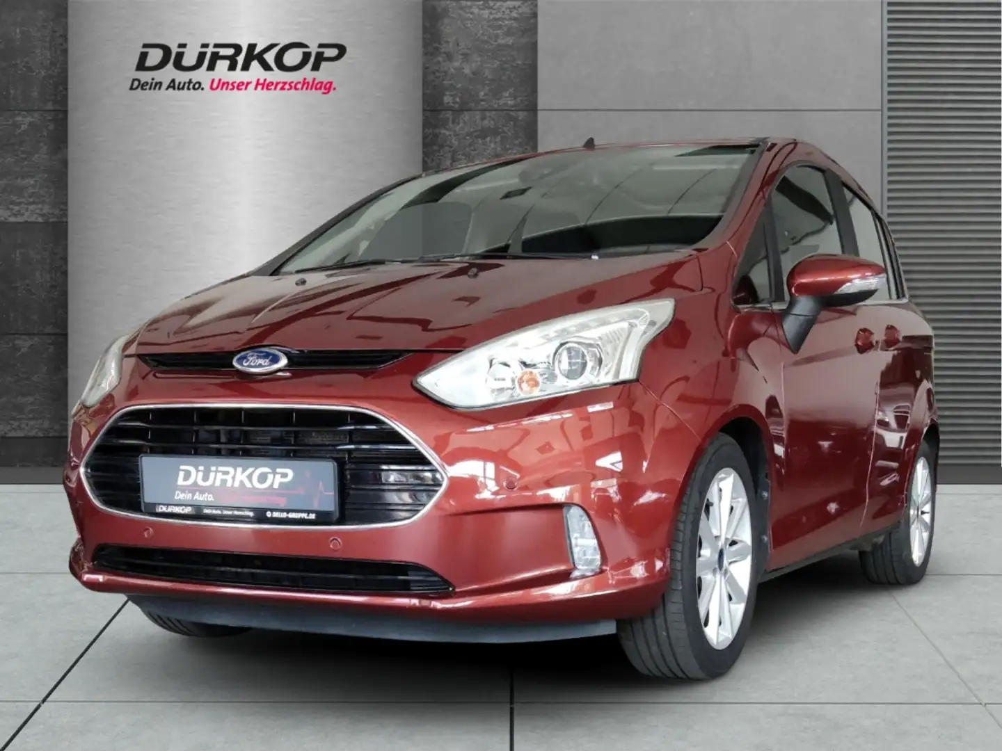 Ford B-Max Titanium 1.6 Duratec AT AHK-abnehmbar Panorama Meh crvena - 1