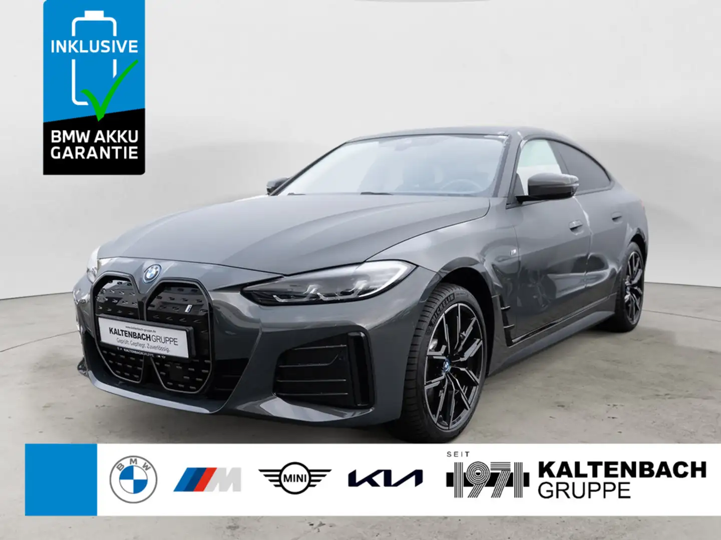 BMW i4 eDrive 40 Gran Coupe M-Sport LED NAVI HGSD Gris - 1
