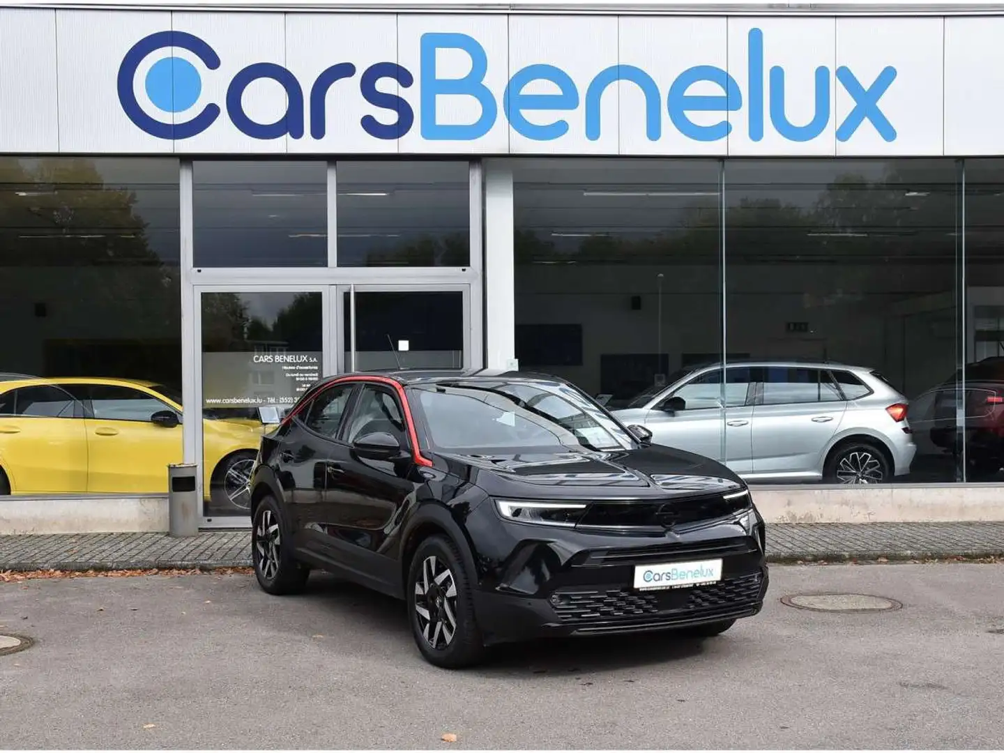 Opel Mokka-E 136 GS REGUL GPS LANE SIDE CAM 1 MAIN Noir - 1