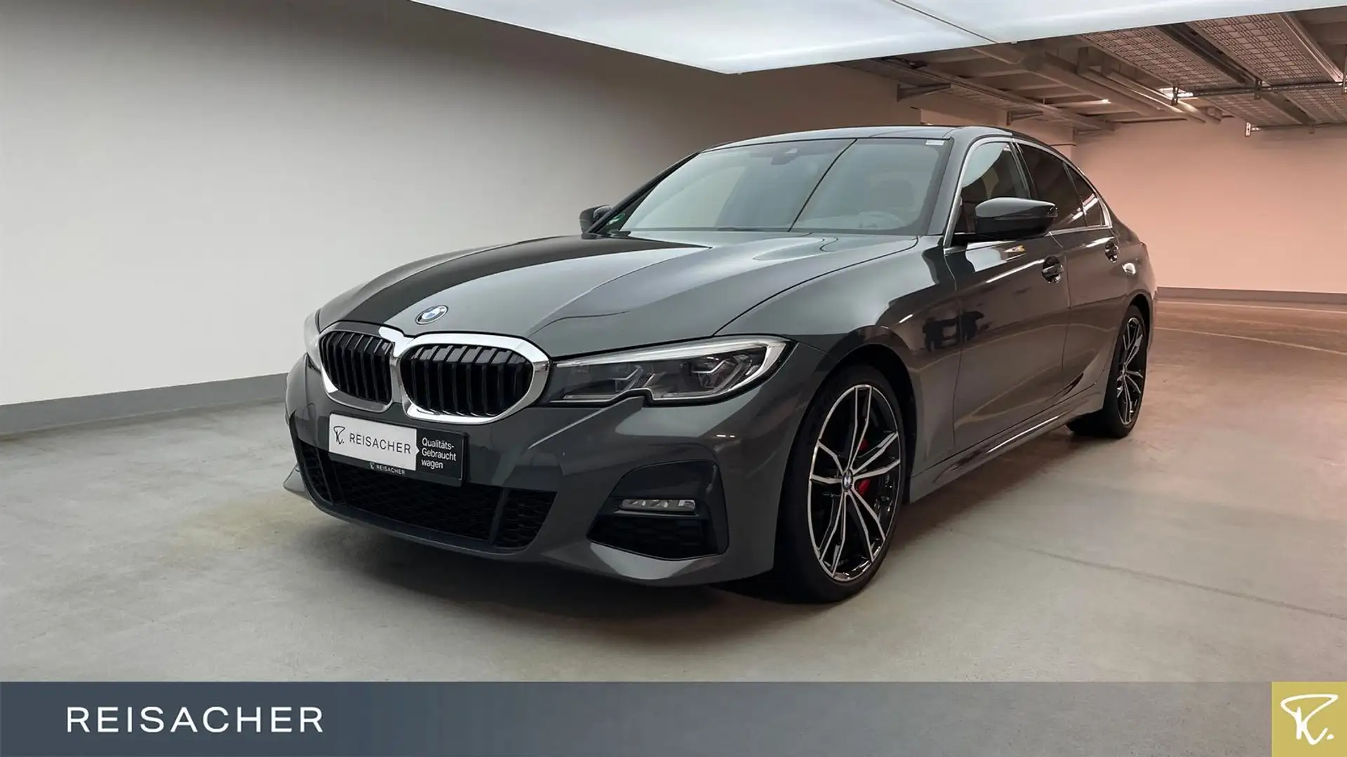 BMW 320 dA M-Sport LCProf DLS Laser Hifi LM19" Gris - 1