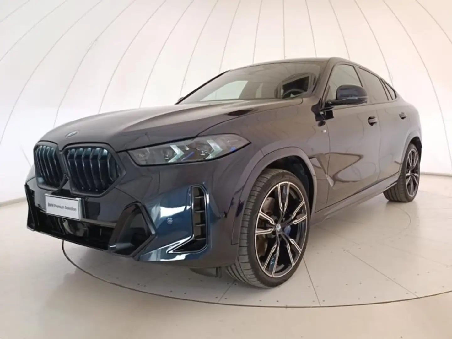 BMW X6 xdrive30d mhev 48V Msport auto Bleu - 1