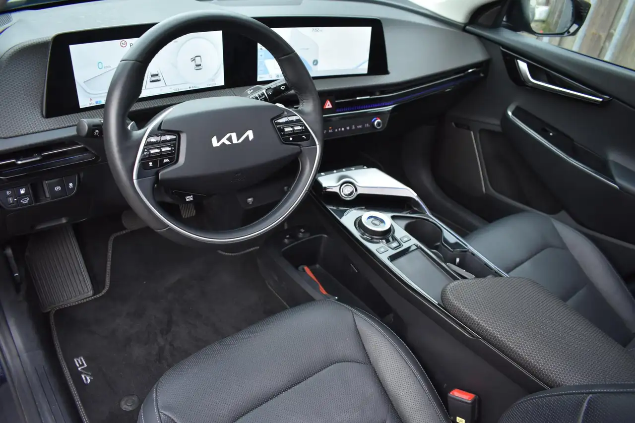 Kia EV6 Plus Advanced 77.4 kWh Pano Leder Stoelverko, миниатюра 7