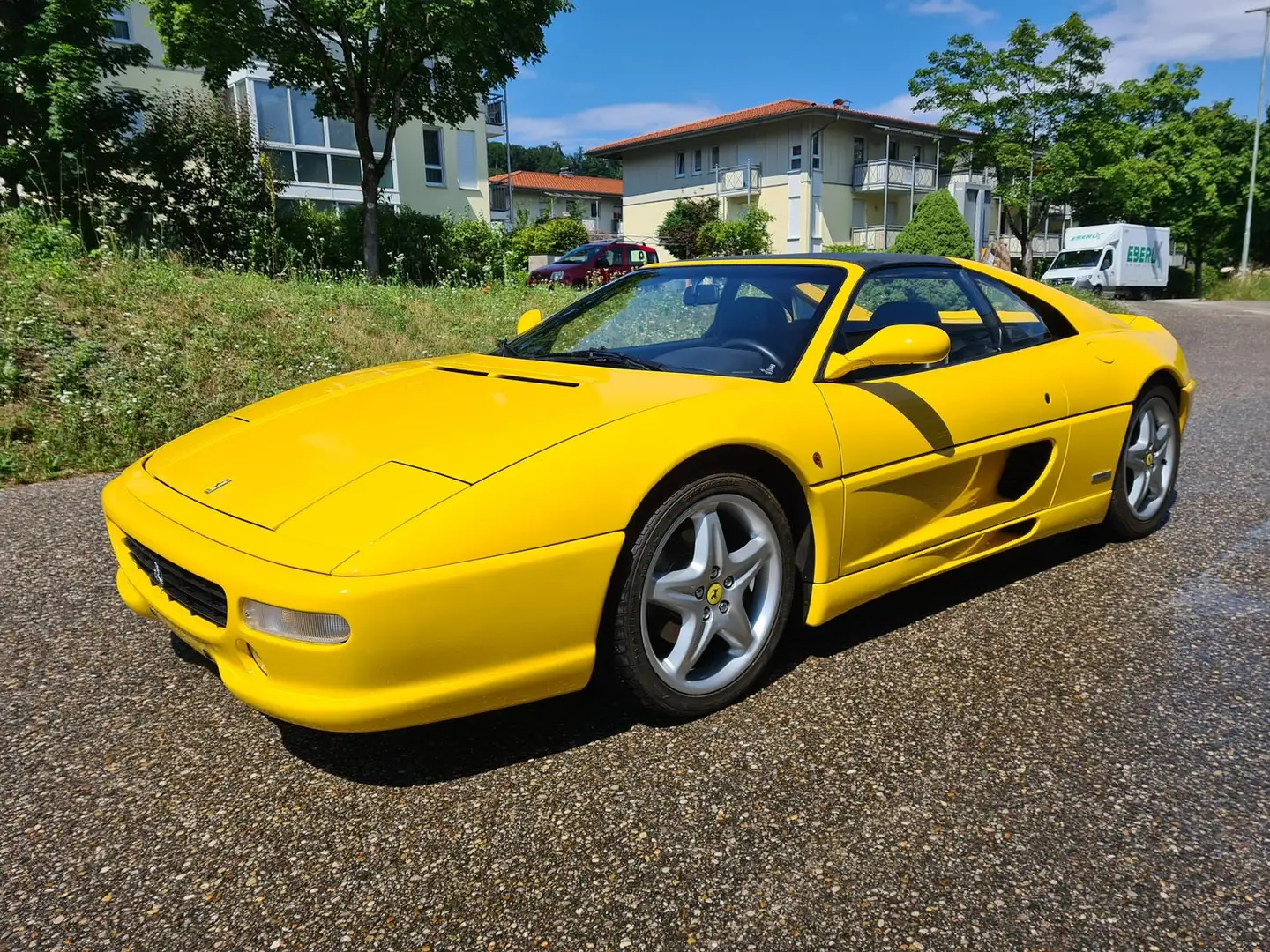 Ferrari F355 F 355 Spider F1 Jaune - 1