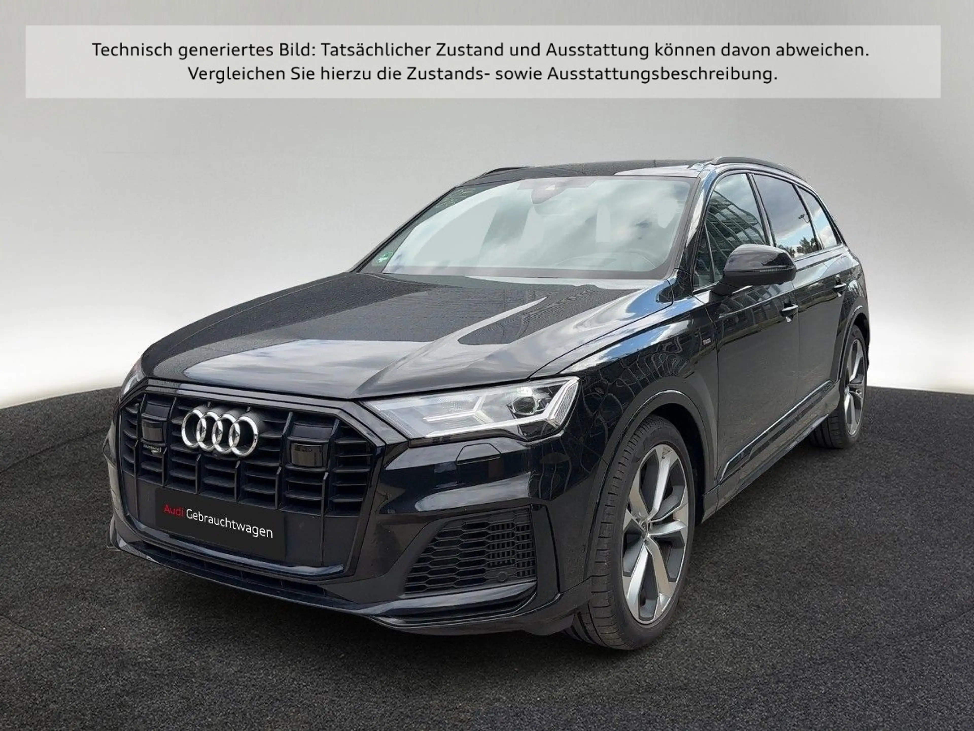Audi Q7 S line 55 TFSI e quattro Head-Up Pano B&O AHK — photo 3