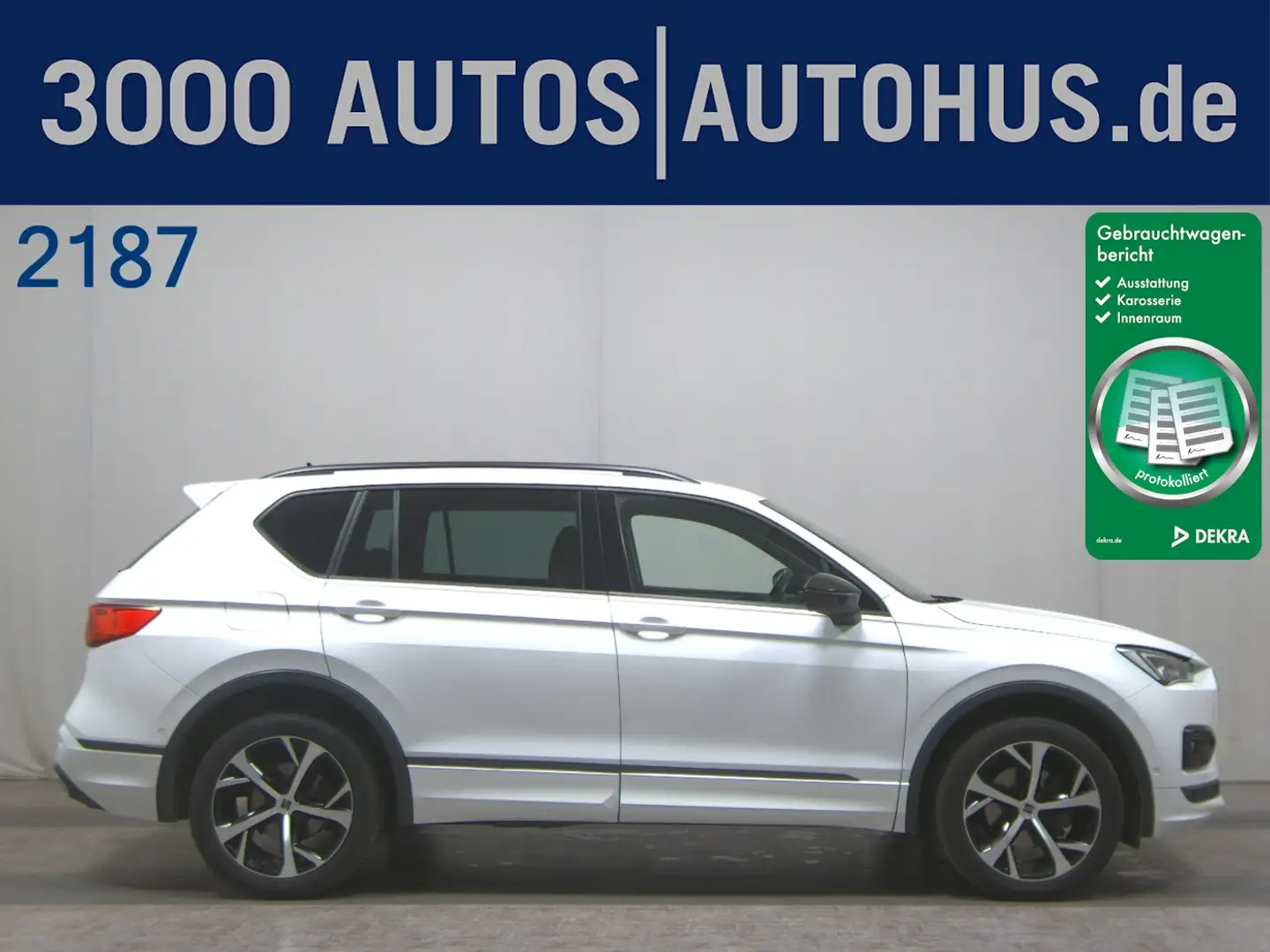 SEAT Tarraco 2.0 TDI FR Navi LED vc AHK ACC 4xShz Weiß - 1
