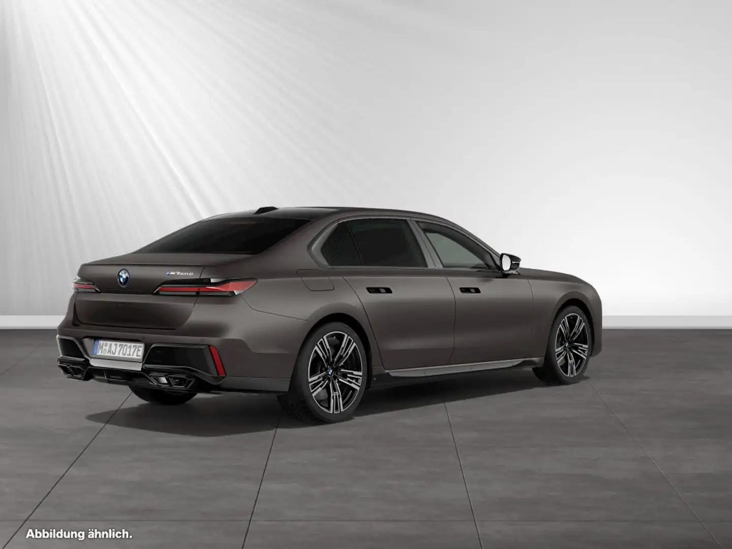 BMW 760 M760e xDrive *FrozenDeepGrey*|TV-FondEntertainment Gris - 2