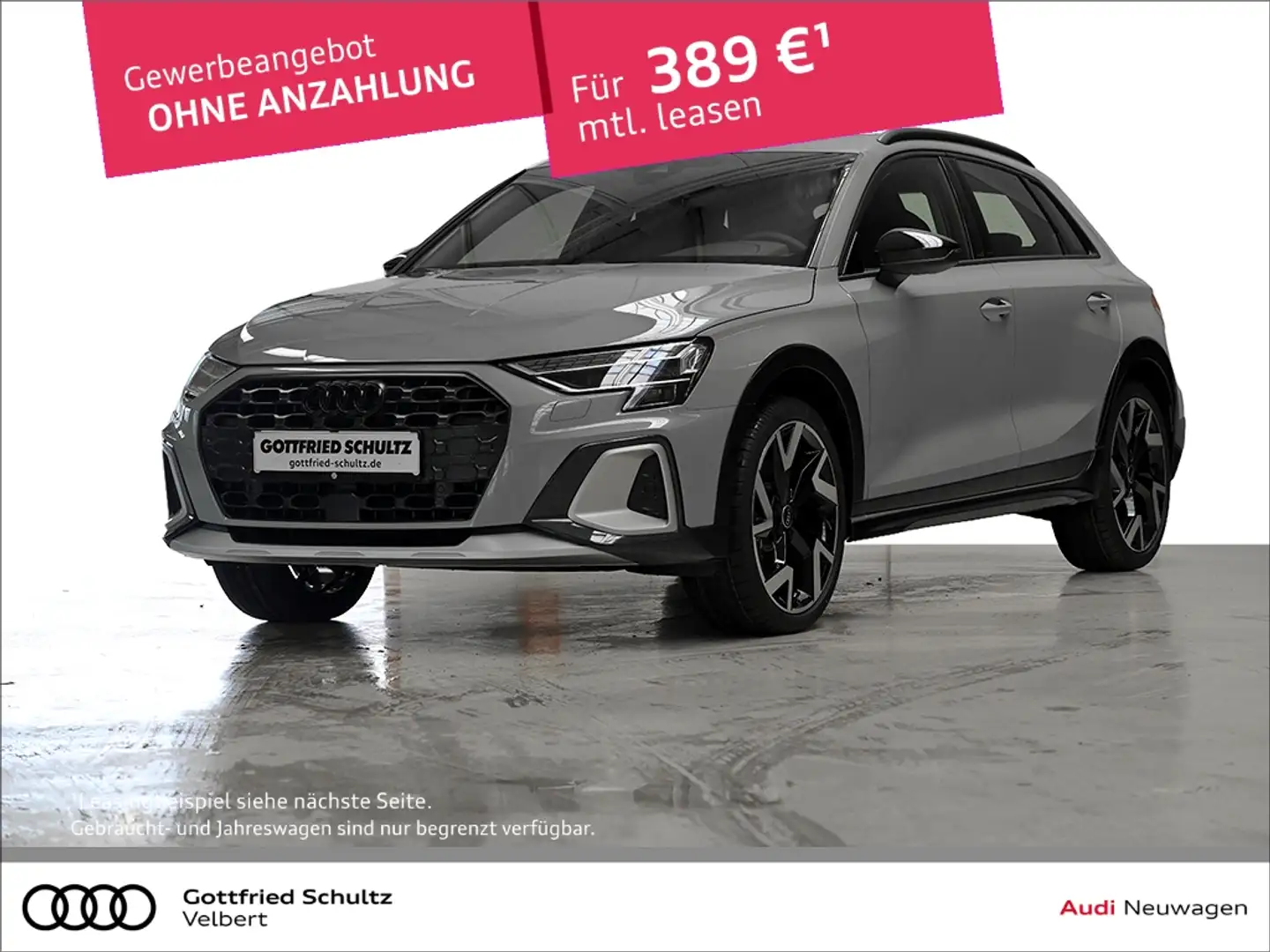 Audi A3 allstreet 150 PS Benzin Autom. AHK Vorführwagen Grau - 1