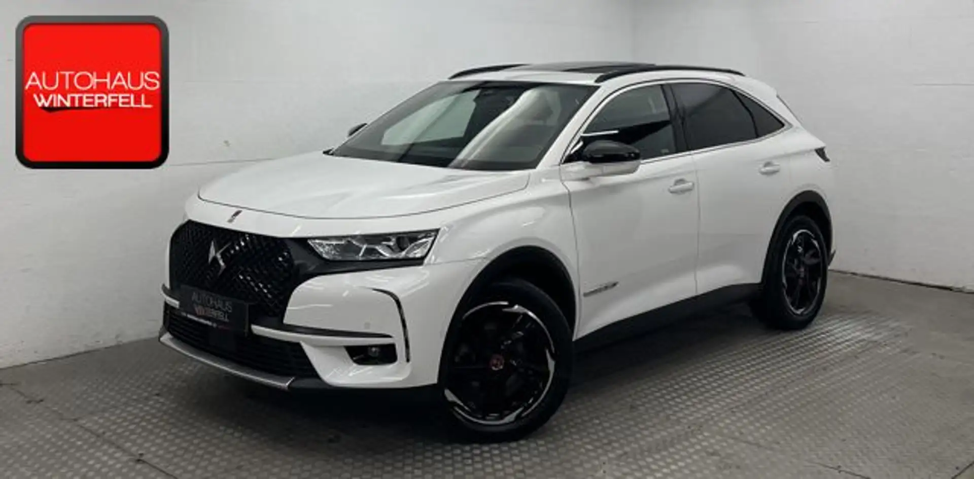 DS Automobiles DS 7 Crossback DS7 PureTech 180 Performance Line+PANO Weiß - 1