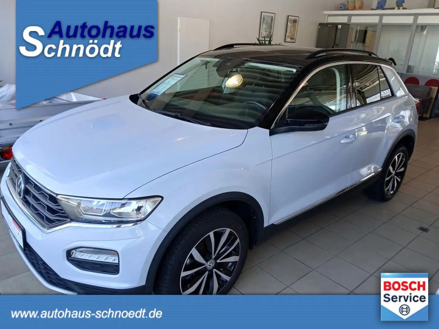 Volkswagen T-Roc 1.5 TSI ACT OPF Style Klima el. Fenster Blanc - 1
