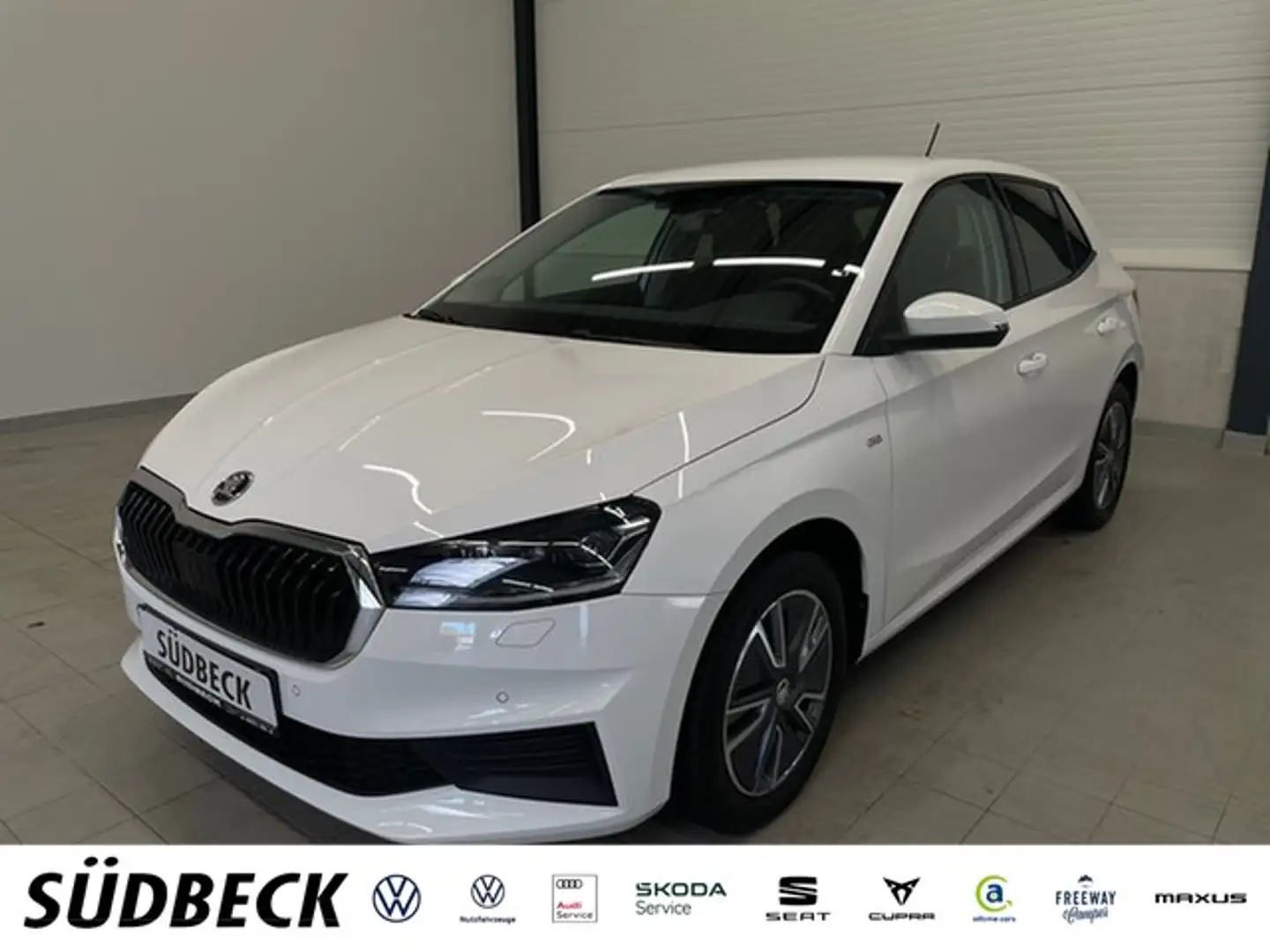 Skoda Fabia 1.0 TSI Tour Weiß - 1