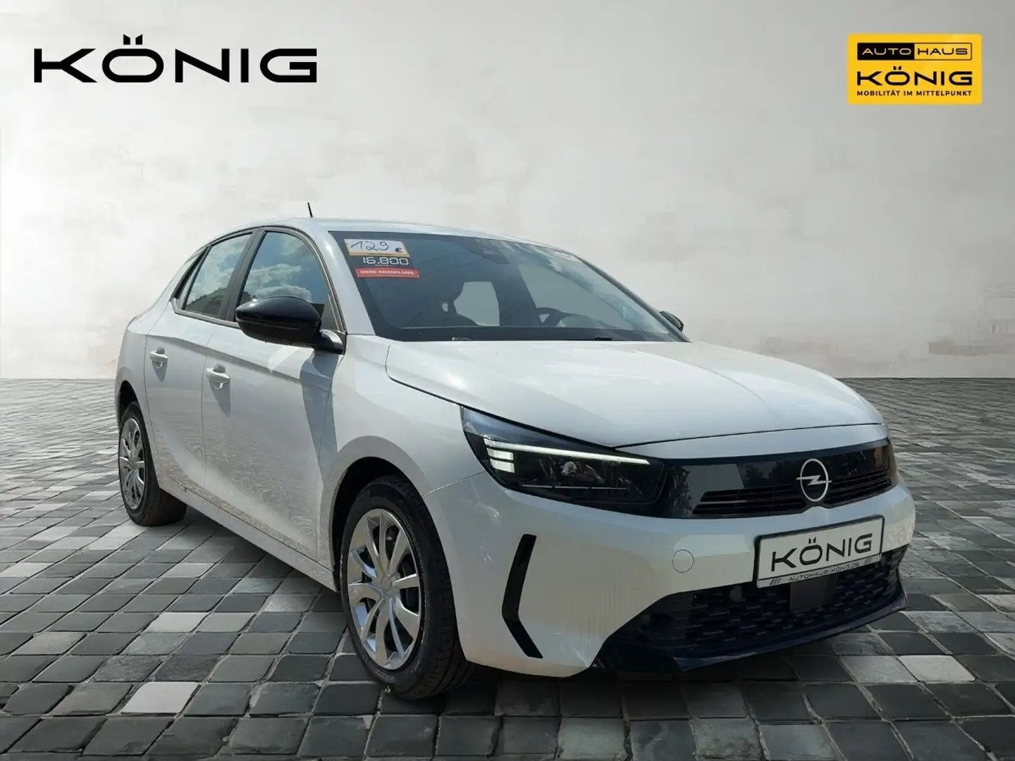 Opel Corsa Edition 1.2 AUTOMATIK Weiß - 2