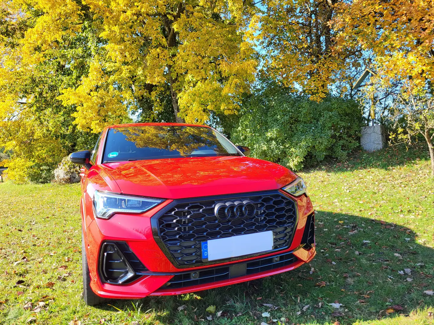 Audi Q3 Q3 35 TDI Sportback S tronic S line Rot - 1