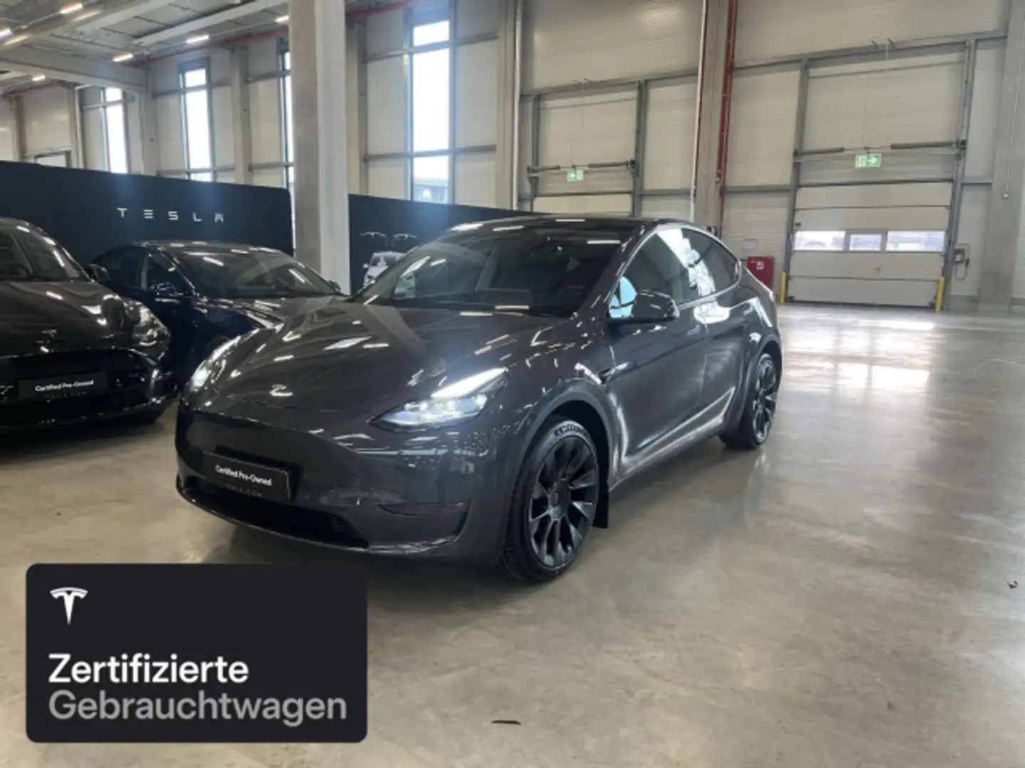 Tesla Model Y Long Range AWD Argent - 2