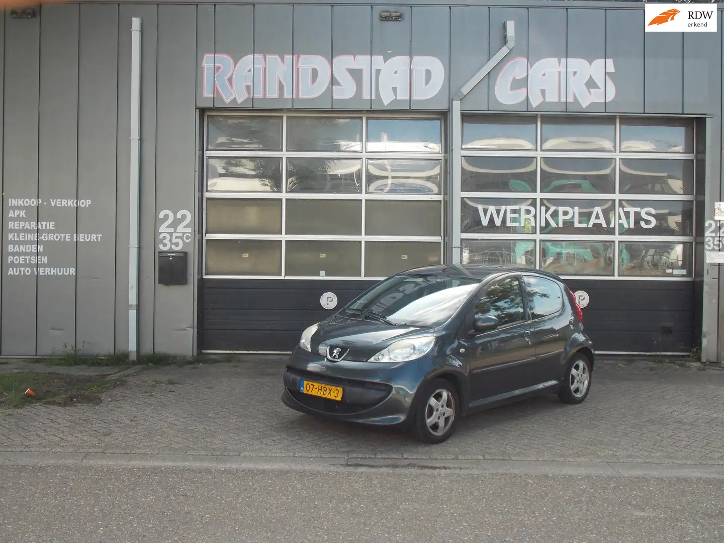 Peugeot 107 1.0-12V XS Automaat Airco Elek Pakket 5Deurs nieuw Gri - 1