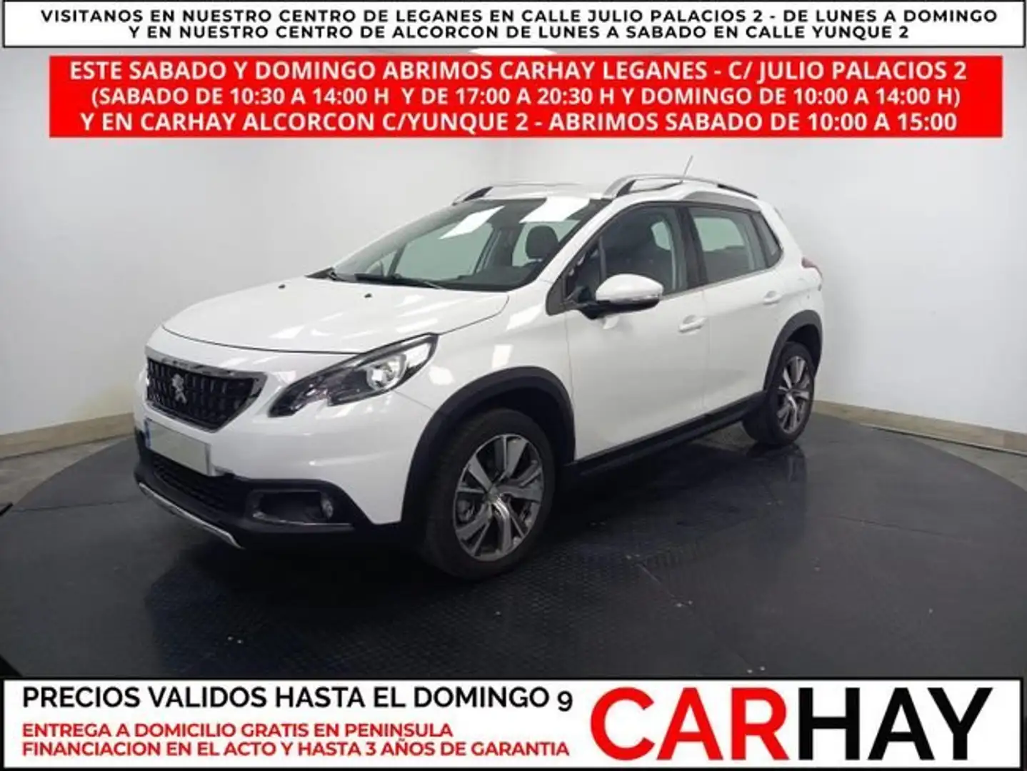 Peugeot 2008 1.5BlueHDi S&S Allure Pack 110 Blanc - 1