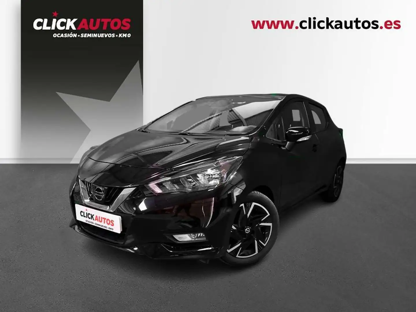 Nissan Micra 1.0 IG-T 92CV Acenta PackComf Negro - 1
