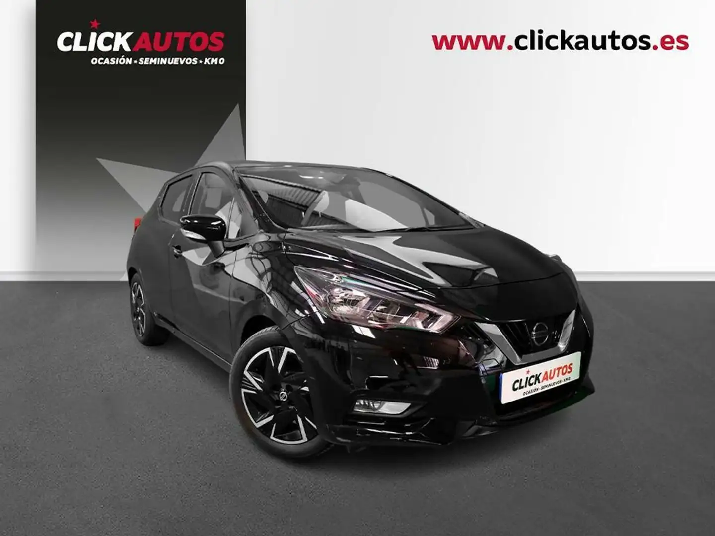 Nissan Micra 1.0 IG-T 92CV Acenta PackComf Negro - 2