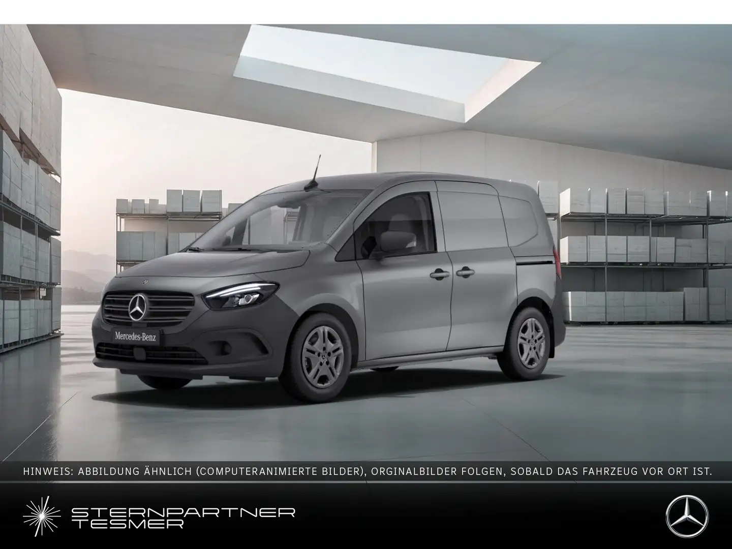 Mercedes-Benz Citan 112 CDI Kasten PRO Autom. Klima+LED+AHK Grau - 1