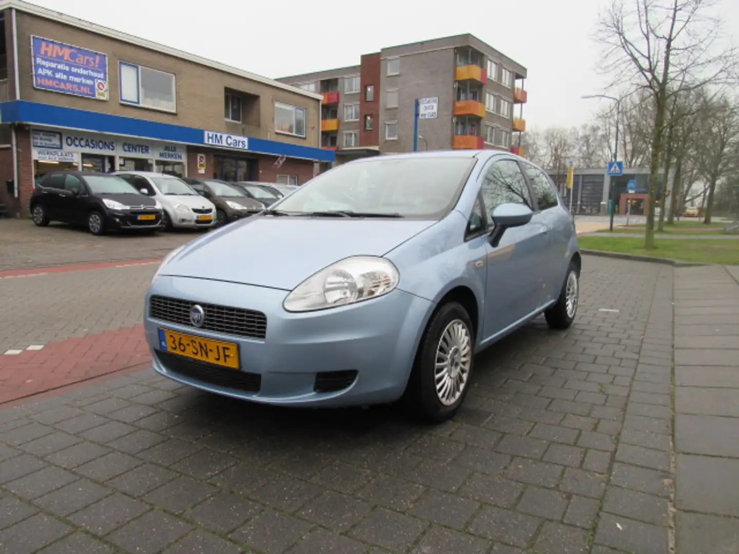 Fiat Punto 1.2 16V Airco 114.527 km nap Azul - 1