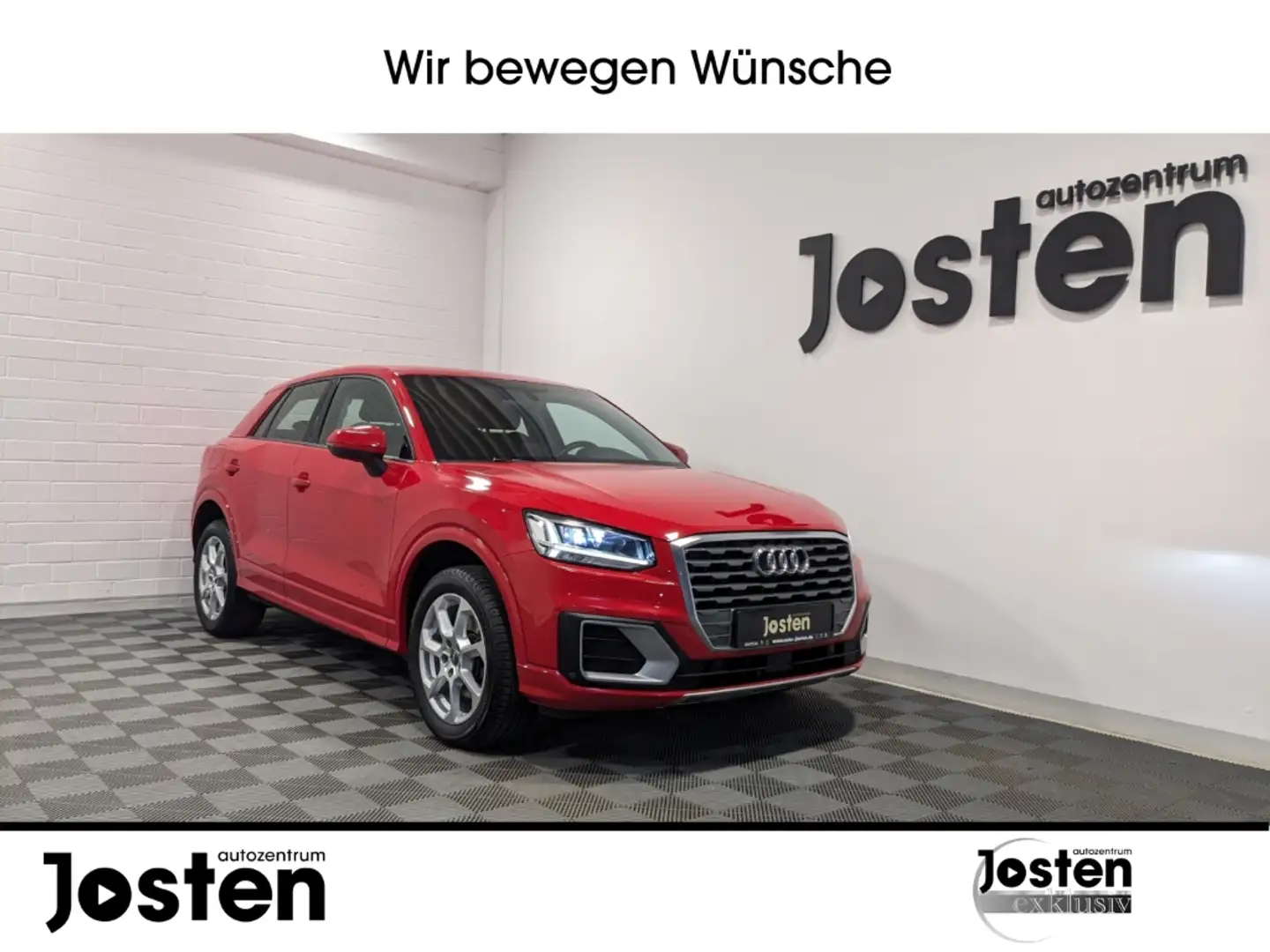 Audi Q2 sport ultra 1.0 TFSI LED CarPlay MMI SHZ Rot - 1