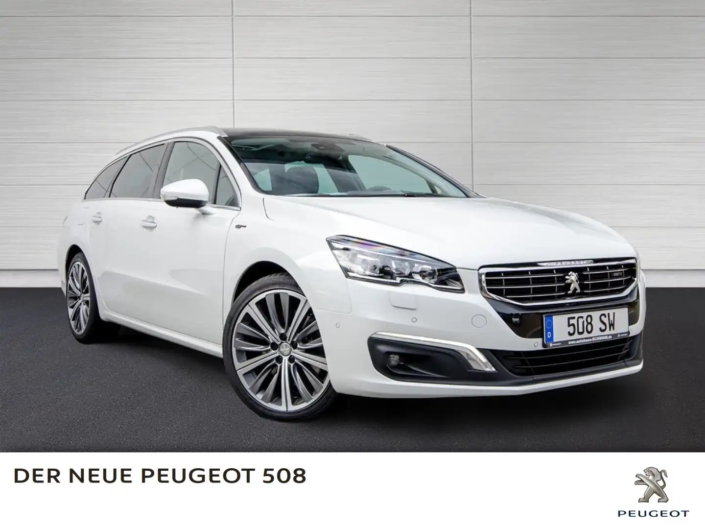 Peugeot 508 508 SW BlueHDi 180 EAT6 Stop Weiß - 2