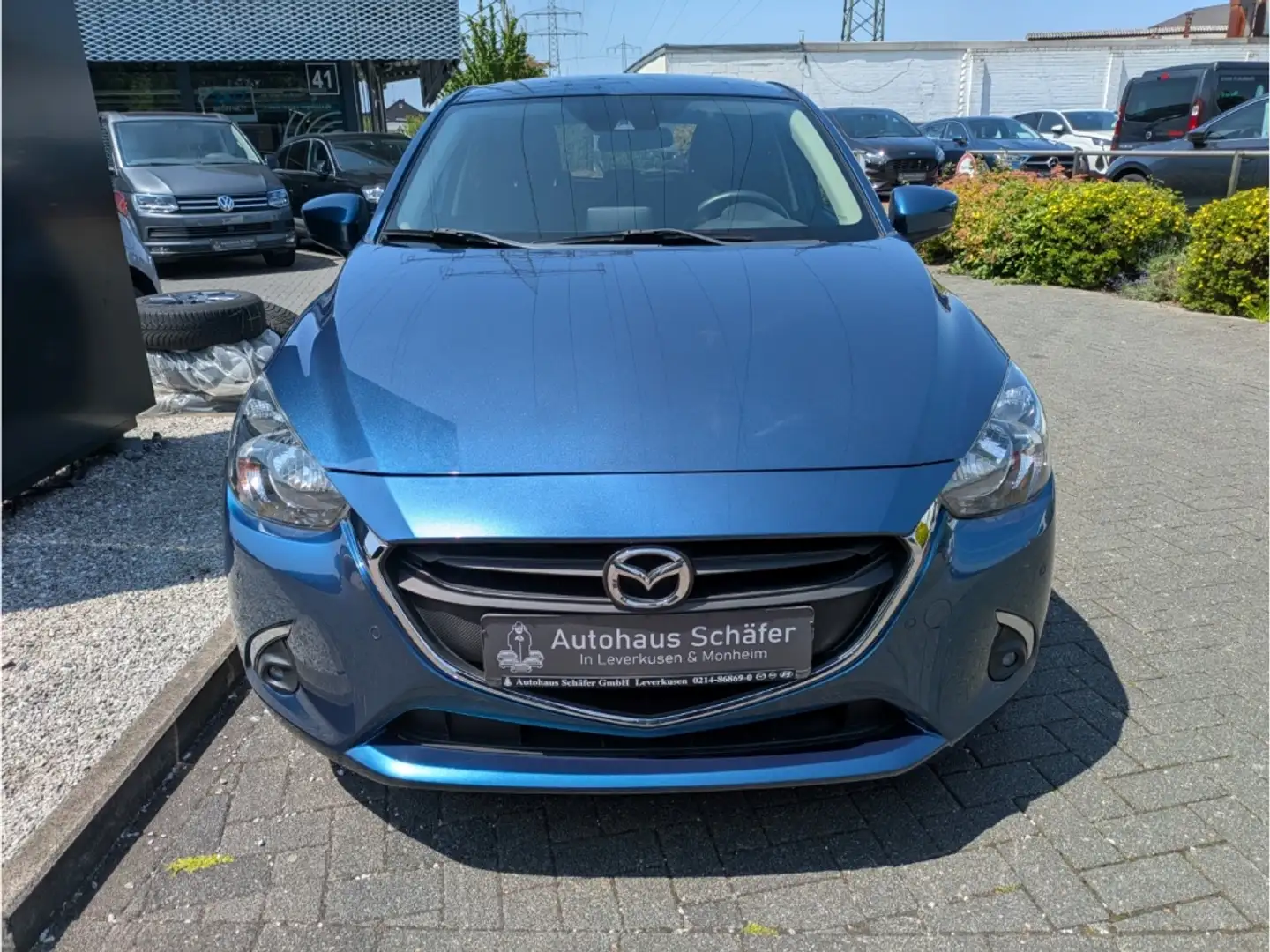 Mazda 2 Kizoku Navi DAB SHZ Spurhalteass. Soundsystem Klim Blau - 2