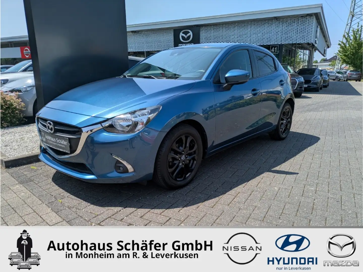 Mazda 2 Kizoku Navi DAB SHZ Spurhalteass. Soundsystem Klim Blau - 1