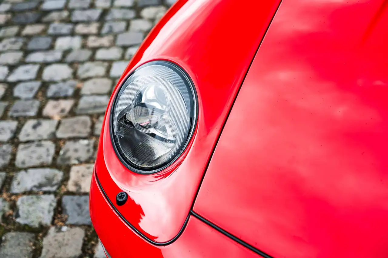 Porsche 993 911 TURBO COUPE / INDIAN RED / SUNROOF / COLLECTOS ITEM / SERVICE + INVOICES / TOP CONDITION / UNIQUE OFFER, foto 10
