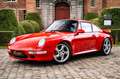 Porsche 993 911 TURBO COUPE / INDIAN RED / SUNROOF / COLLECTOS ITEM / SERVICE + INVOICES / TOP CONDITION / UNIQUE OFFER Rot - thumbnail 2