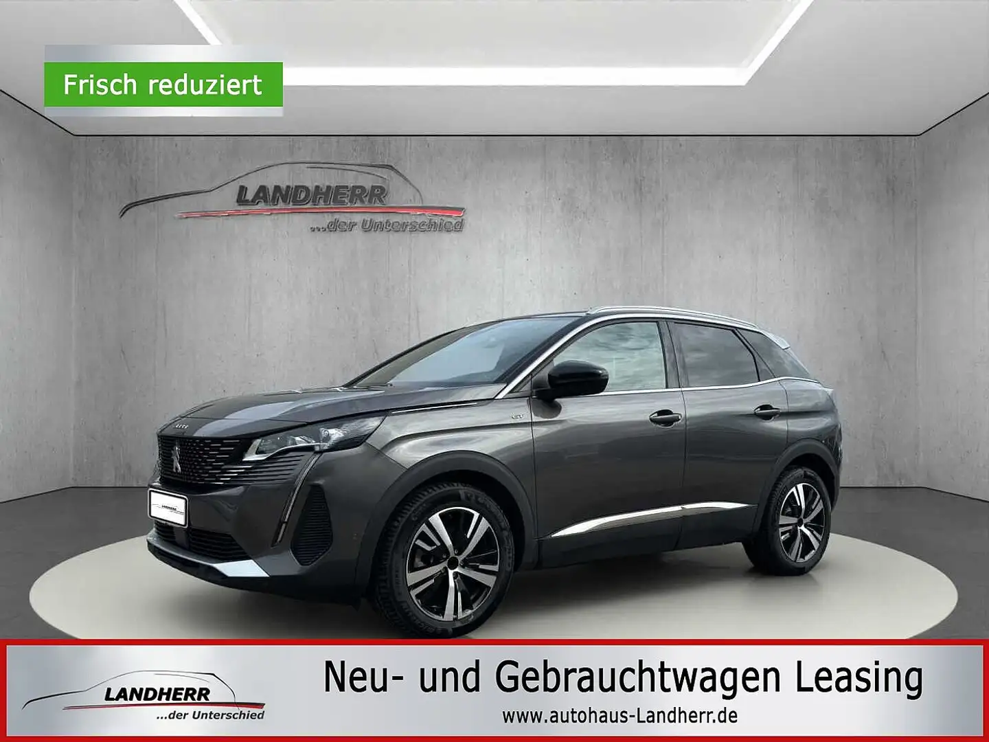 Peugeot 3008 GT  e-DSC6 el. Heckklappe/360° Kamera Gris - 1