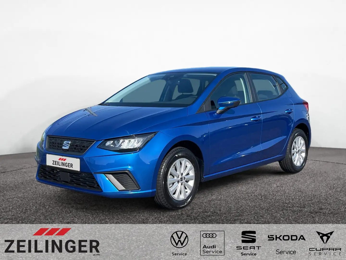 SEAT Ibiza IBIZA Style 1,0 TSI DSG|NAVI|ACC|KAMERA|WINTERPA Blau - 1