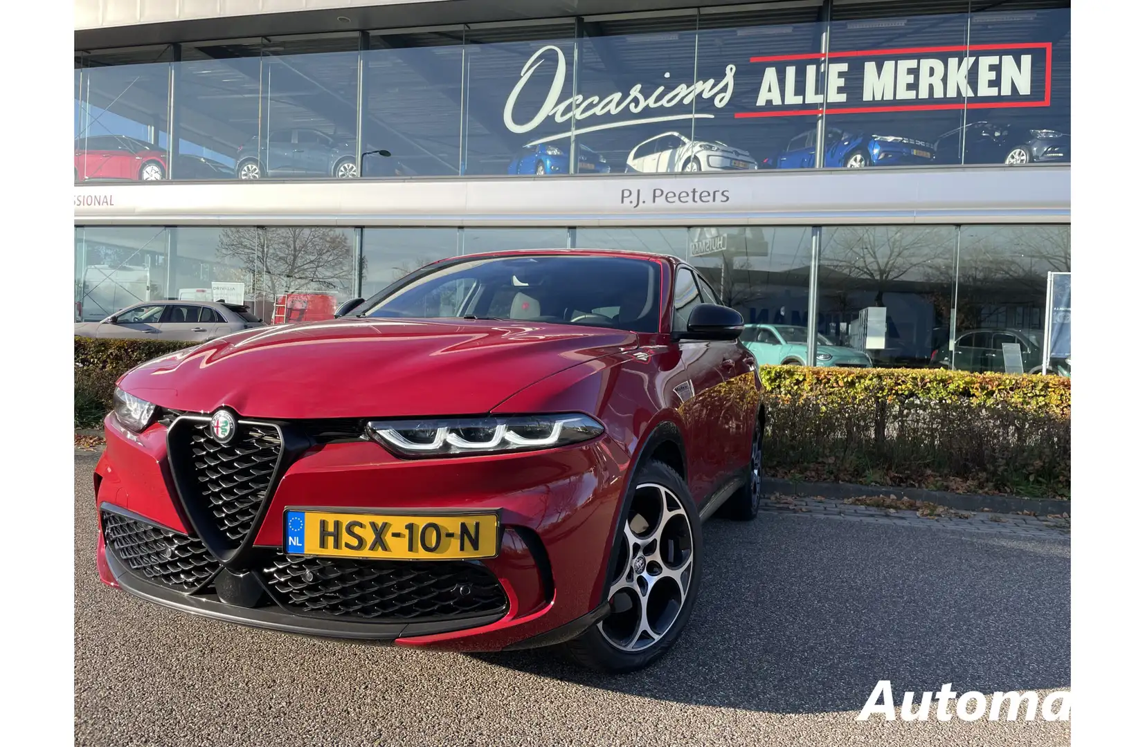 Alfa Romeo Tonale 1.5 Hybrid 160PK VGT TCT7 Veloce Automaat - Climat Rood - 1