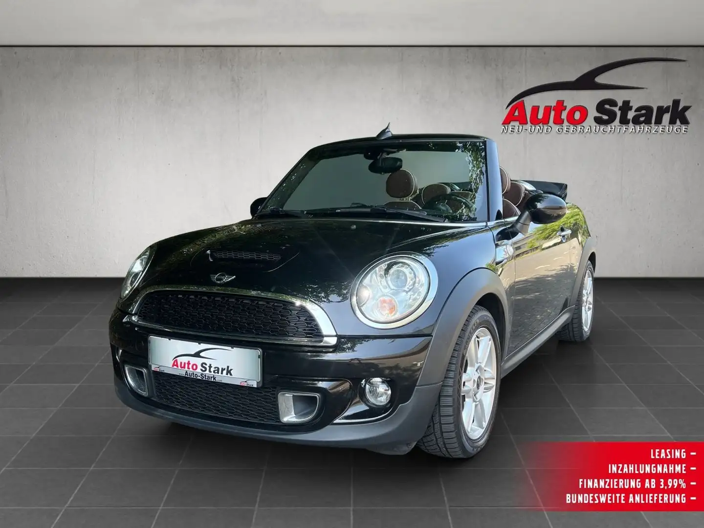 MINI Cooper S Cabrio Harman-Kardon°Xenon°Leder°Sitzheizung°Einparkhilfe Schwarz - 1