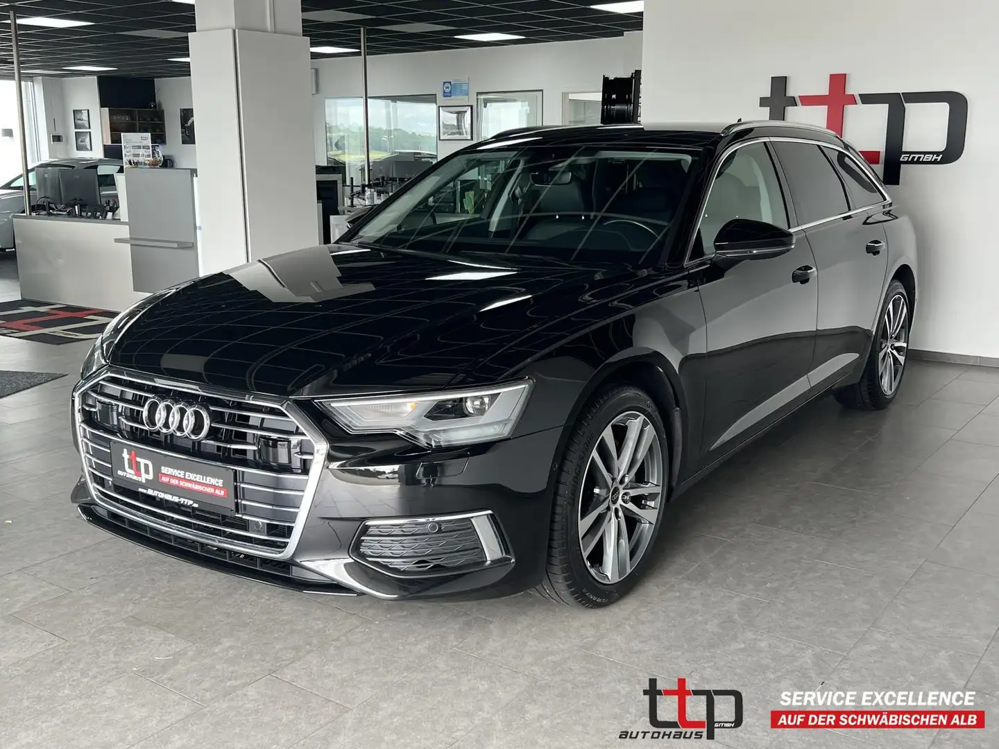 Audi A6 Avant 35 TDI LEDER GARANTIE Sitzbelüftung ACC Schwarz - 1