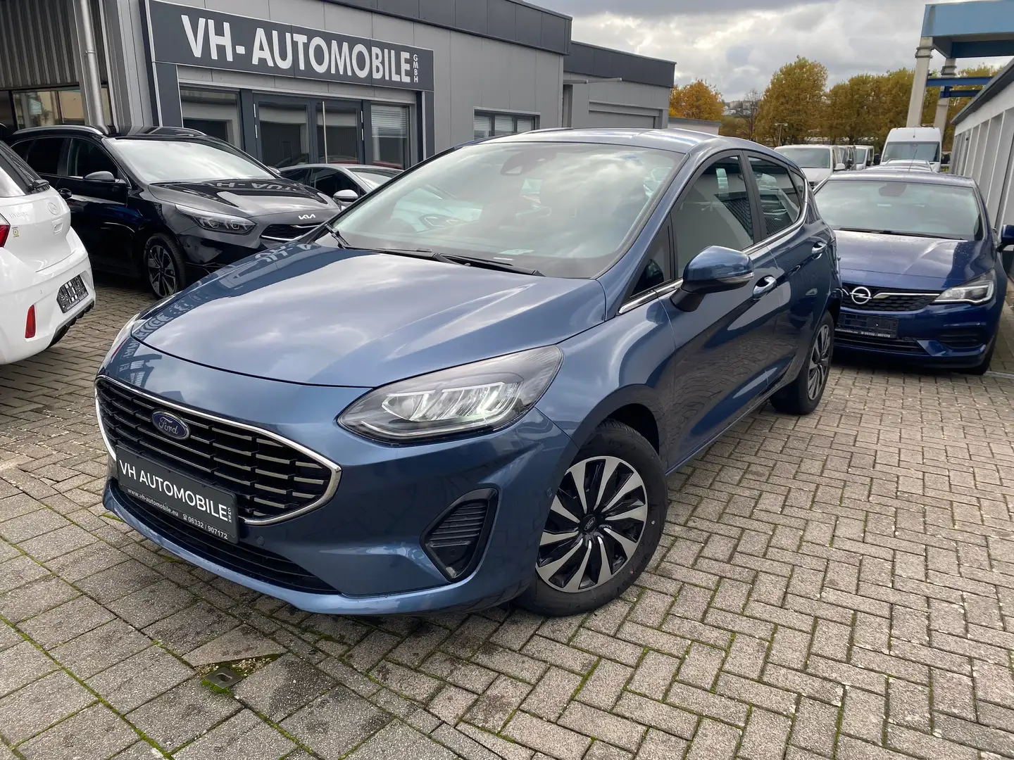 Ford Fiesta APPLE&ANDROID**PDC vo&hi&KAMERA&Parkas*Winterpaket Blau - 1