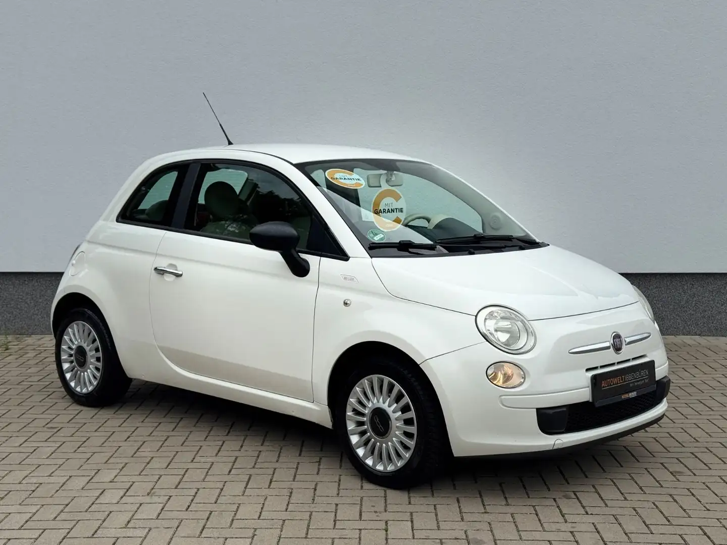 Fiat 500 1.2 Pop KLIMA ELEKTR.FENSTER LM RAD TÜV NEU Blanc - 1