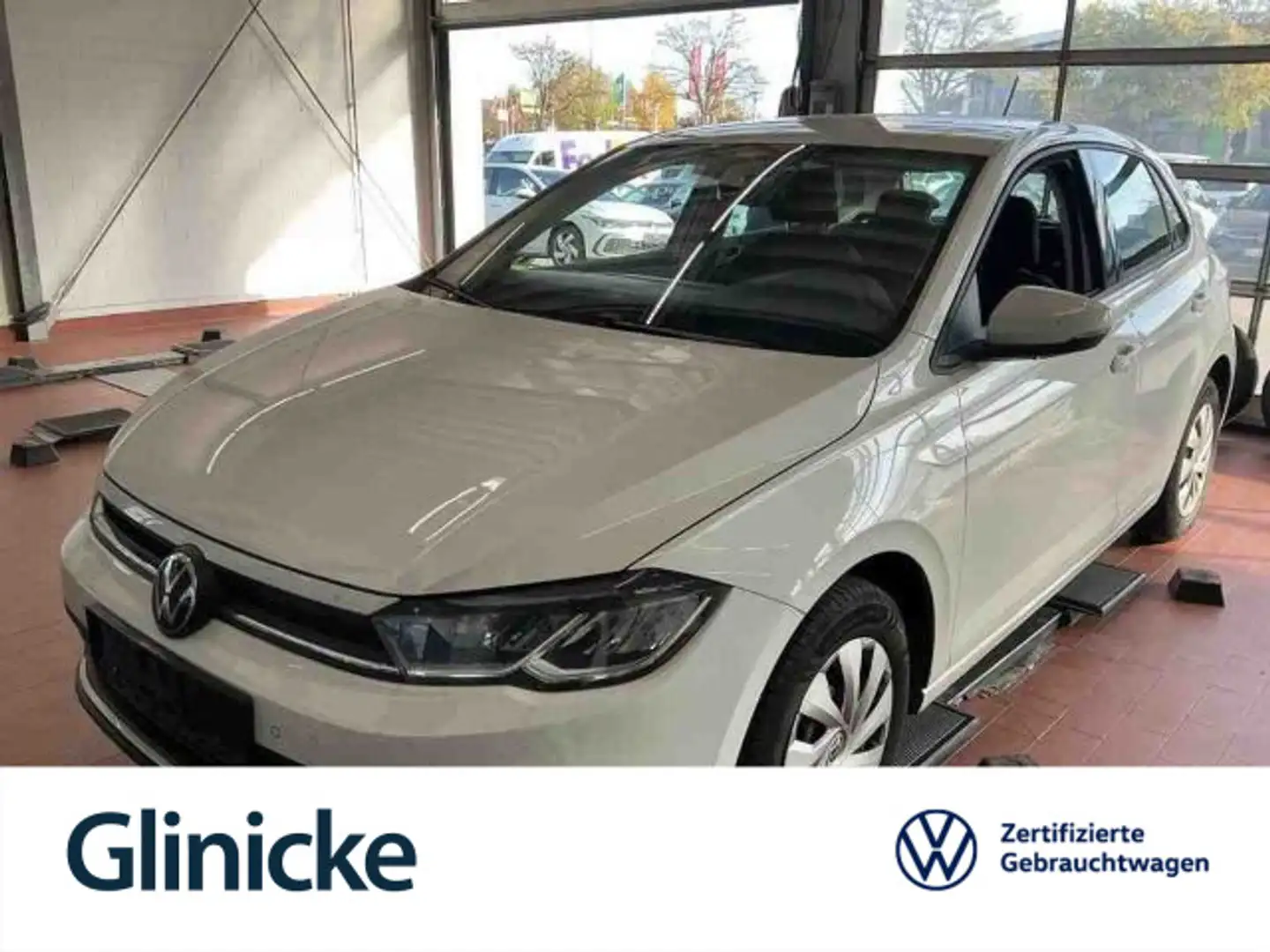 Volkswagen Polo 1.0 TSI Life Klima ACC LED Sitzh. App-Conn. Weiß - 1