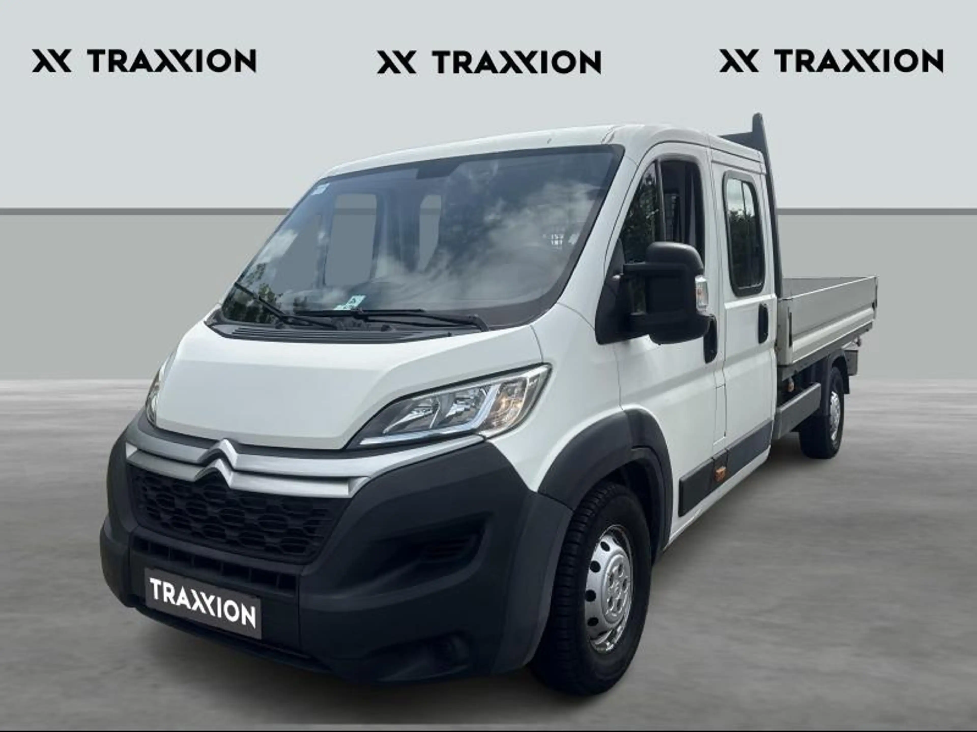 Citroen Jumper 2.0 BlueHDI 163 Man6 Dub Cab Open Laadbak