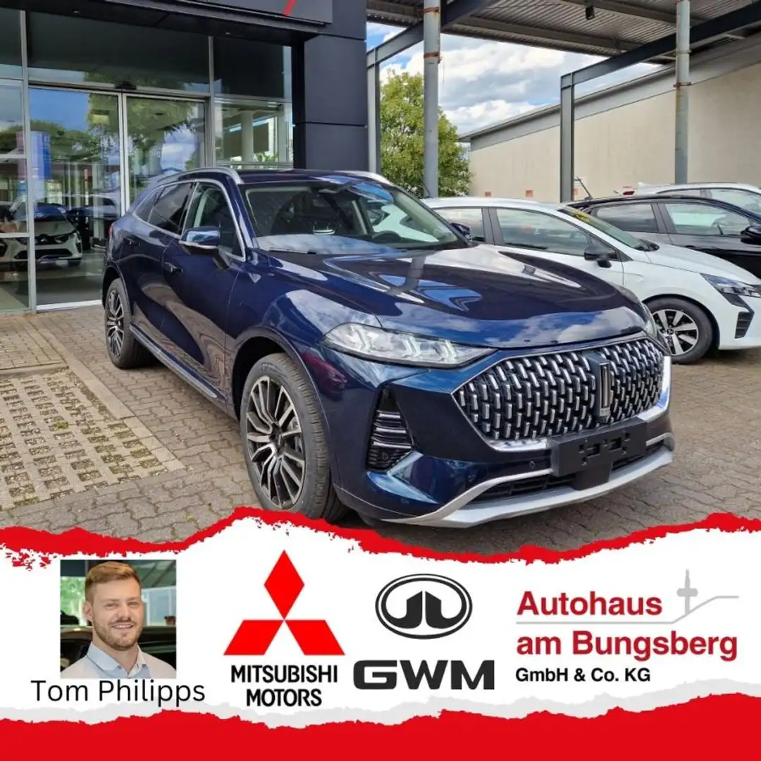GWM WEY 05 2.0 PHEV AWD Premium bis zu 158km E-Reichweite* 5 Blau - 1