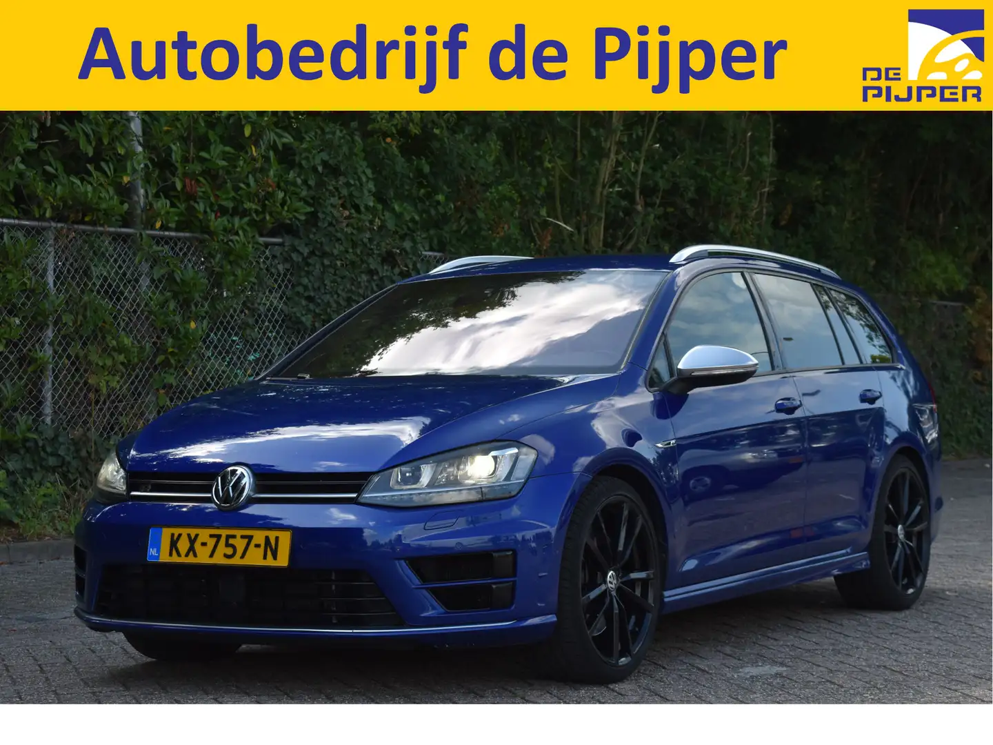 Volkswagen Golf Variant 2.0 TSI R 4Motion 301 PK | NL-Auto | Carplay | Cam Blauw - 1