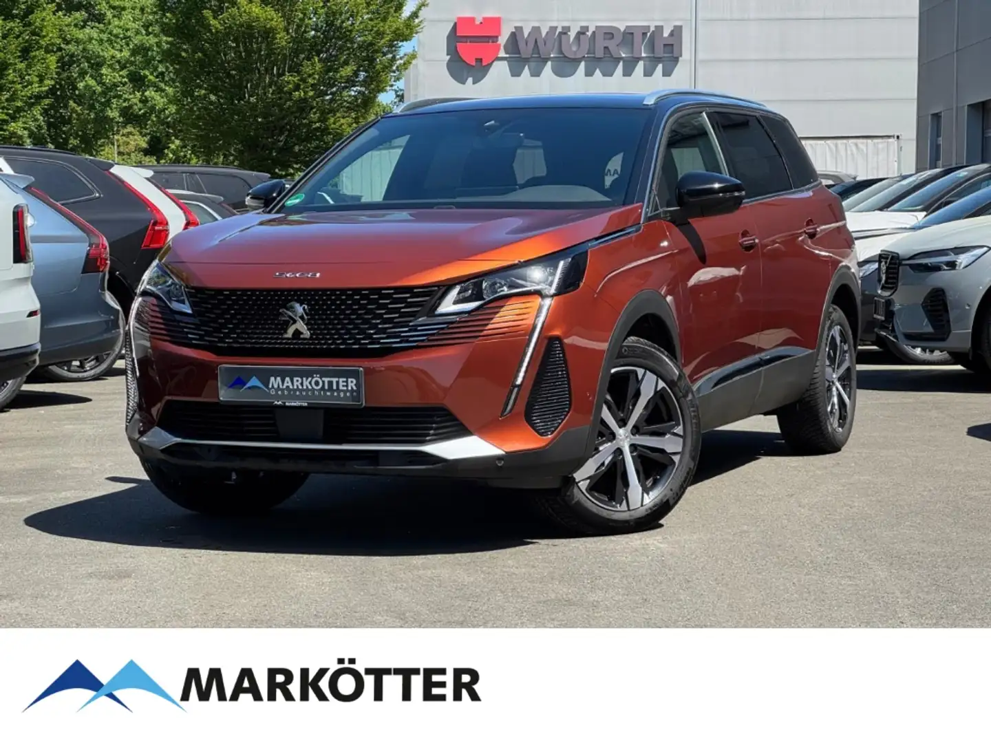 Peugeot 5008 GT PureTech EU6d 7-Sitzer AHK/ACC/BLIS/CAM Braun - 1