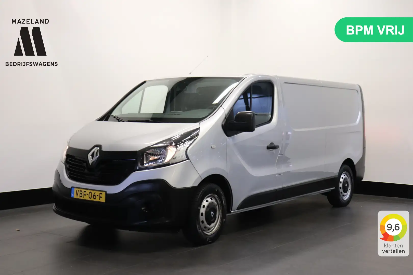 Renault Trafic 1.6 dCi 122PK L2 EURO 6 - Airco - Navi - Cruise - Zilver - 1