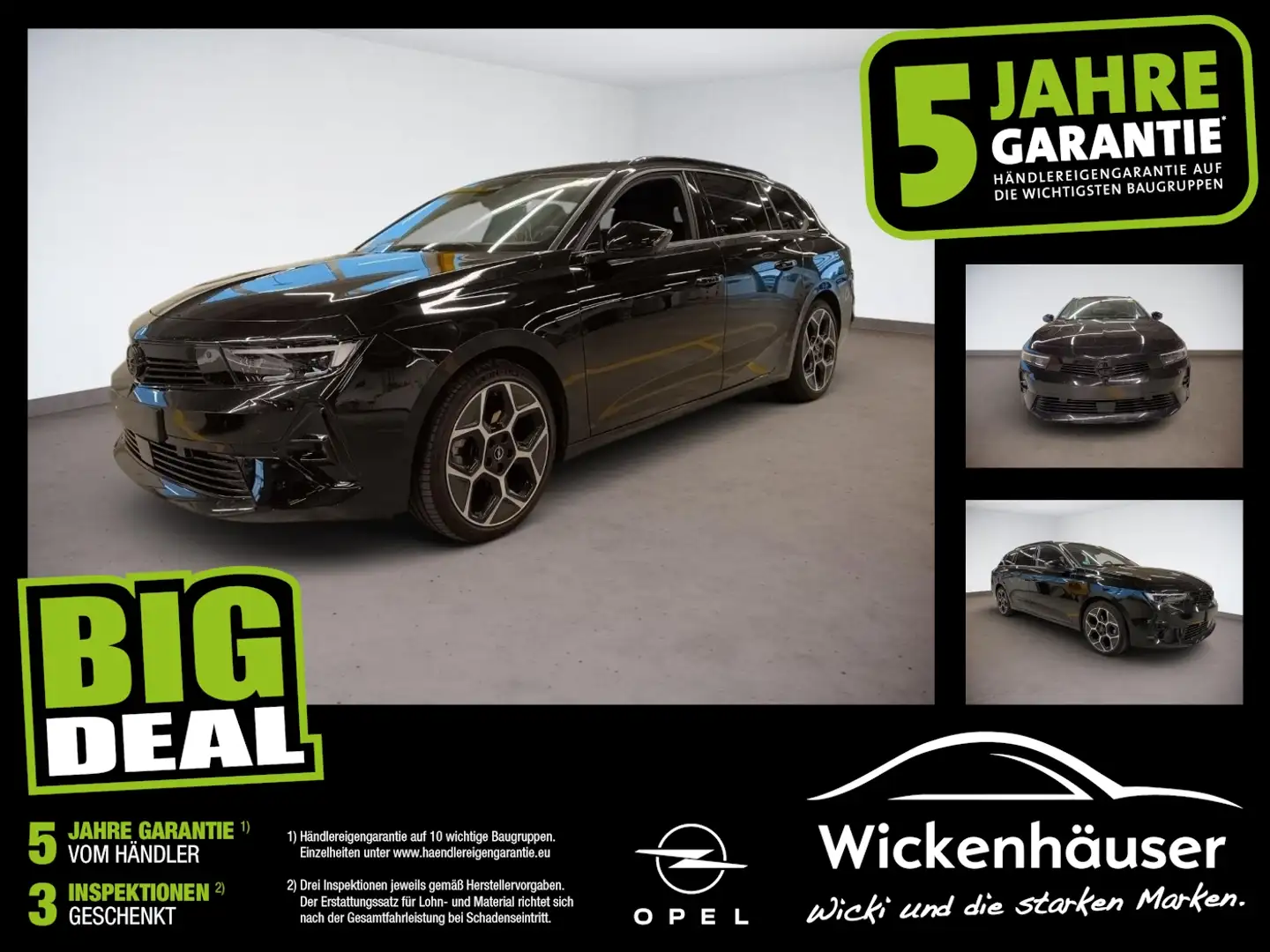 Opel Astra L Sports Tourer 1.2 Turbo Ultimate Paket Schwarz - 1
