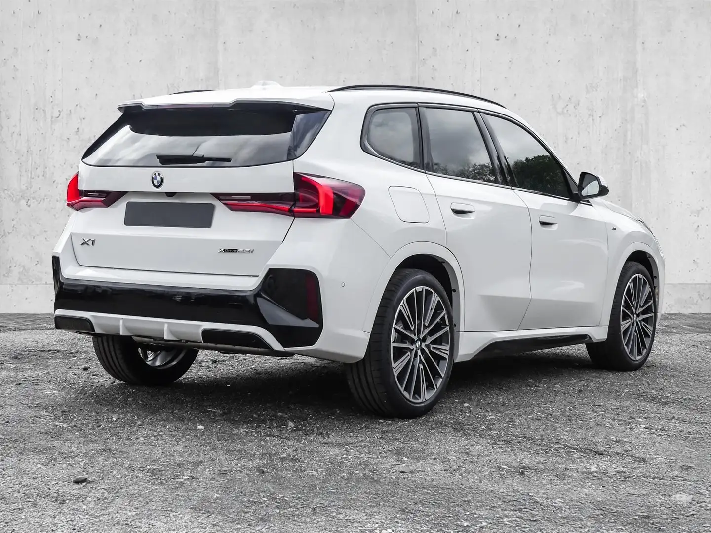 BMW X1 xDrive23i M Sport PANO ACC AHK RFK NAVI LED Blanc - 2