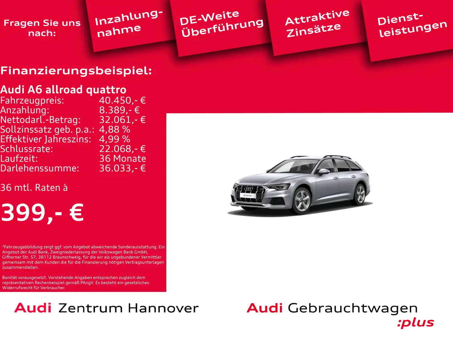 Audi A6 allroad A6 allroad 40 TDI quattro Standh. Matrix AHK Luf Grau - 2